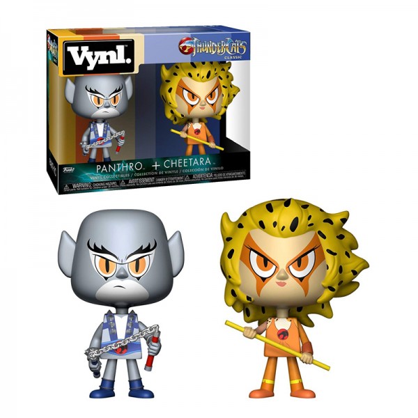 

Фигурка Funko Vynl.! Thundercats - Panthro & Cheetara 2-Pack Vinyl Figures, 24566, 10cm