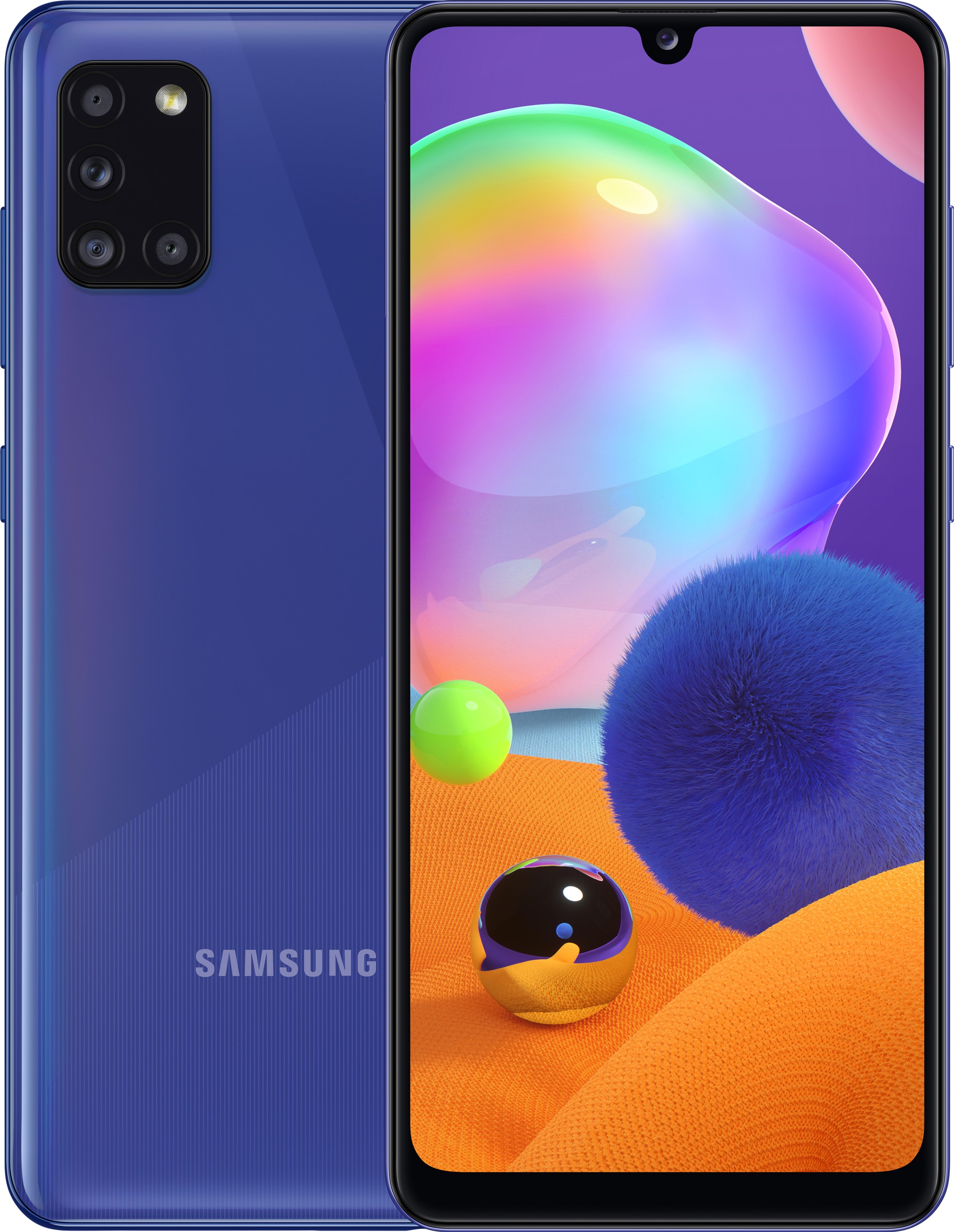 

Мобильный телефон Samsung Galaxy A31 4/128GB Prism Crush Blue (SM-A315FZBVSEK)