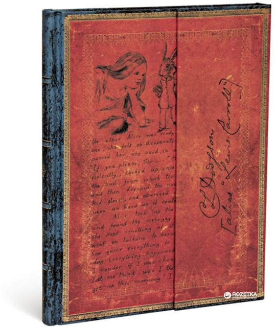 

Записная книга Paperblanks Манускрипты (Льюис Керрол) 18 х 23 см 144 страницы Линия Алиса (9781439746066)