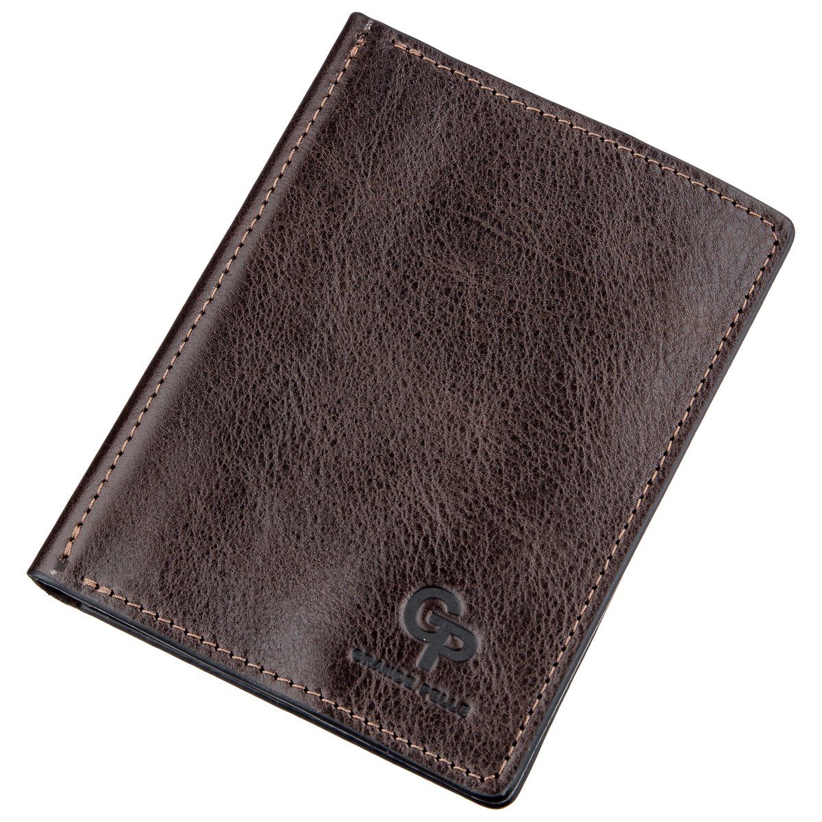 

Кожаная обложка для автодокументов Grande Pelle leather-11191 Коричневая