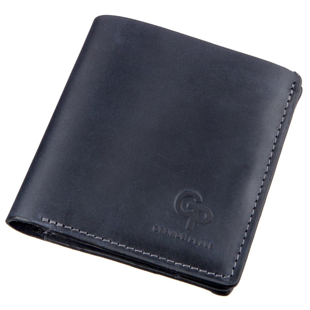 

Кожаный мужской кошелек Grande Pelle leather-11226 Синий