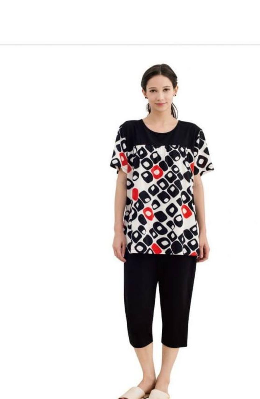 

Комплект (туника+капри) INDENA 49037 5XL черный
