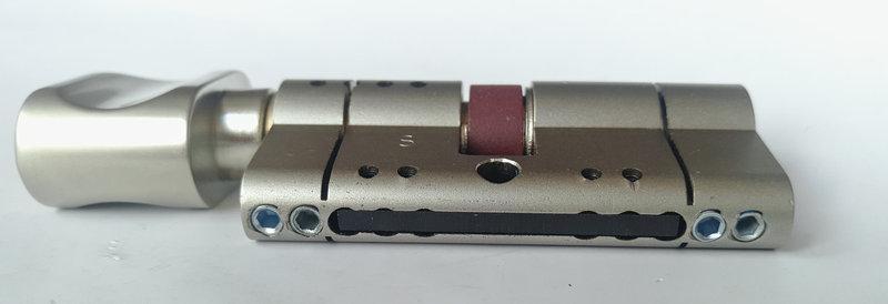 

Цилиндр RB-LOCKS Locxis SKG 80 (40x40Т) ключ/тумблер никель