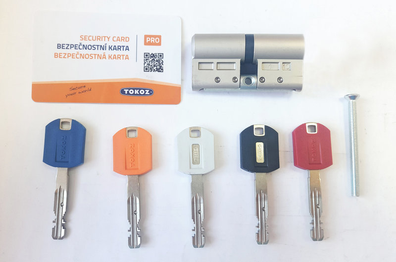 

Цилиндр Tokoz Pro 400 103 мм 30х73 ключ/ключ никель матовый