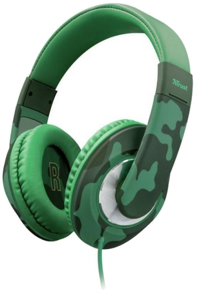 

Наушники Trust Sonin Kids Headphone - jungle camo (22203)