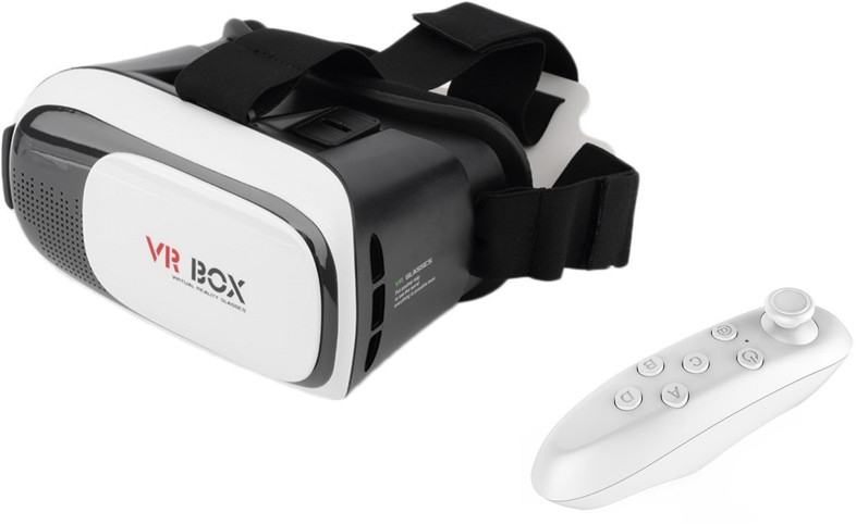 Акція на Очки виртуальной реальности XoKo Glasses 3D VR-001 Black/White + XOKO VR пульт дистанционного управления (XK3D-VR001-RC) від Rozetka UA