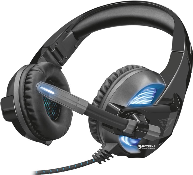 

Наушники Trust GXT 410 Rune Illuminated PC Headset (22896)