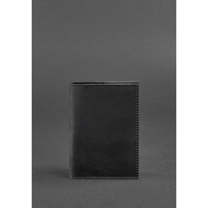 

Обложка для паспорта BlankNote 14x10 см Черный 000056910