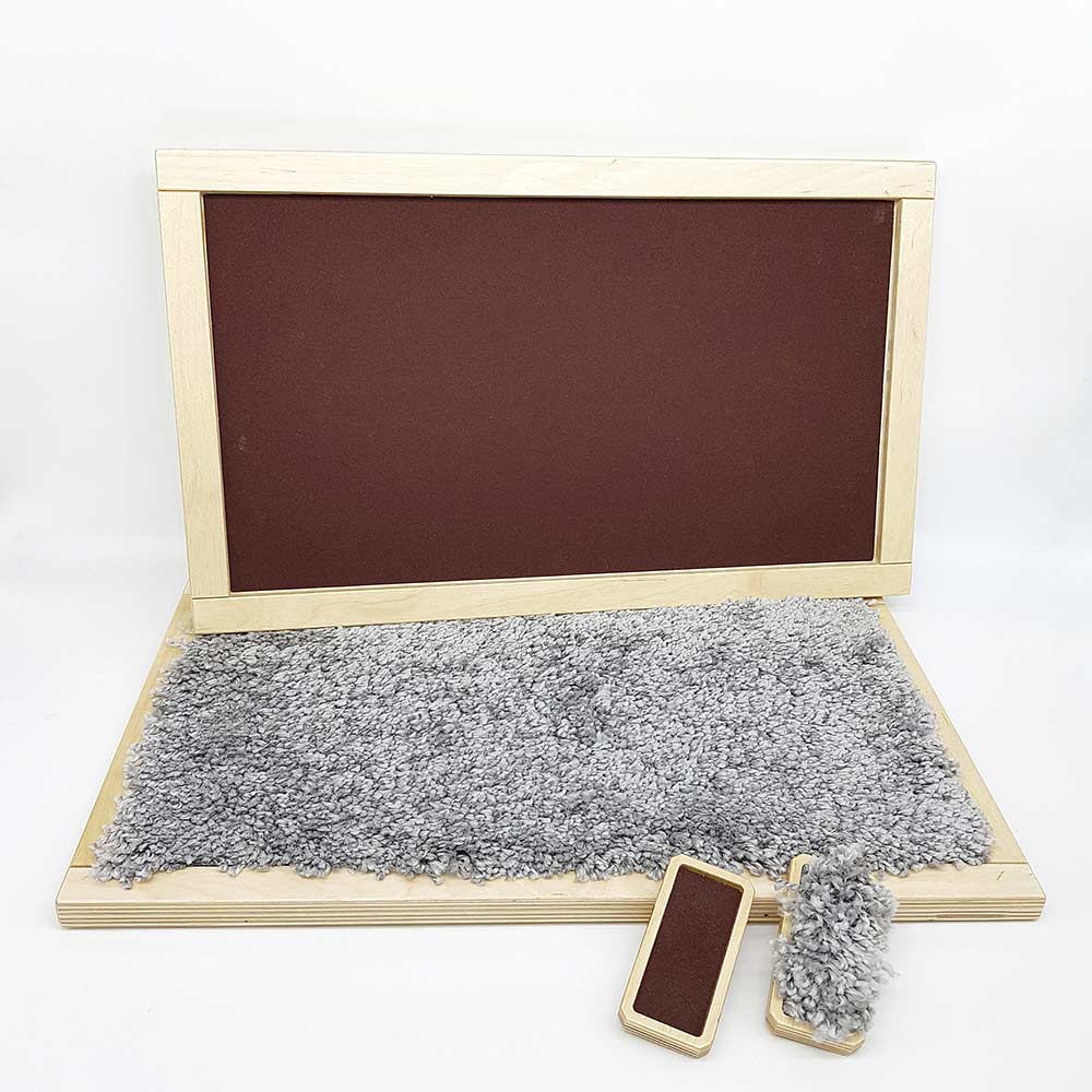 

Сенсорный материал Тактильная дорожка 26 деталей Lam Toys 50х30х2 см Серо-коричневый 000022485