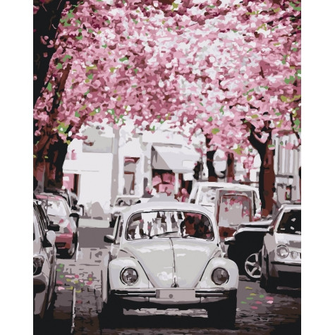 

Картина по номерам. Міський пейзаж "Volkswagen Beetle" 40*50см (КНО3521)