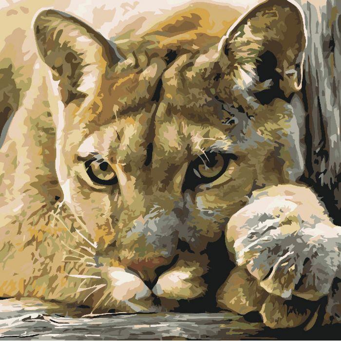 

Картина по номерам. Тварини, птахи "Хижачка" 40х40см. (КНО2485)