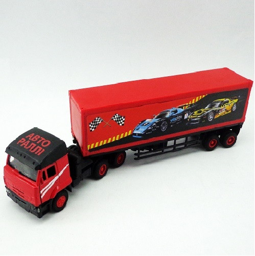 

Автомодель - КАМАЗ фура авторалі "Technopark" (світло, звук) (CT10-108-7/2)