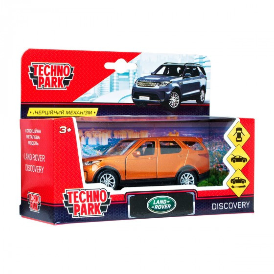 

Автомодель - LAND ROVER DISCOVERY (золотий, 1:32) (DISCOVERY-GD)