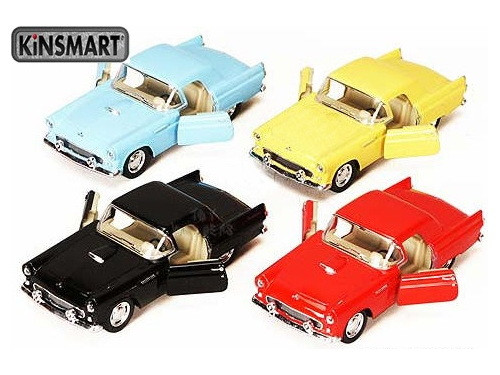 

KINSMART Ford Thunderbird 1955, метал, инерц., в кор. 16х8х7 /96-4(KT5319W)