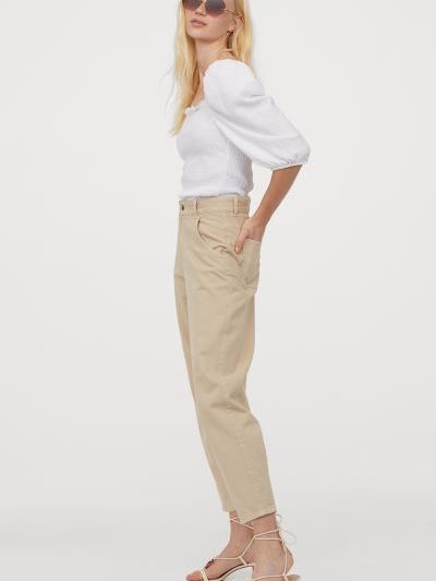 

Брюки H&M 0865799-1 38 Бежевые