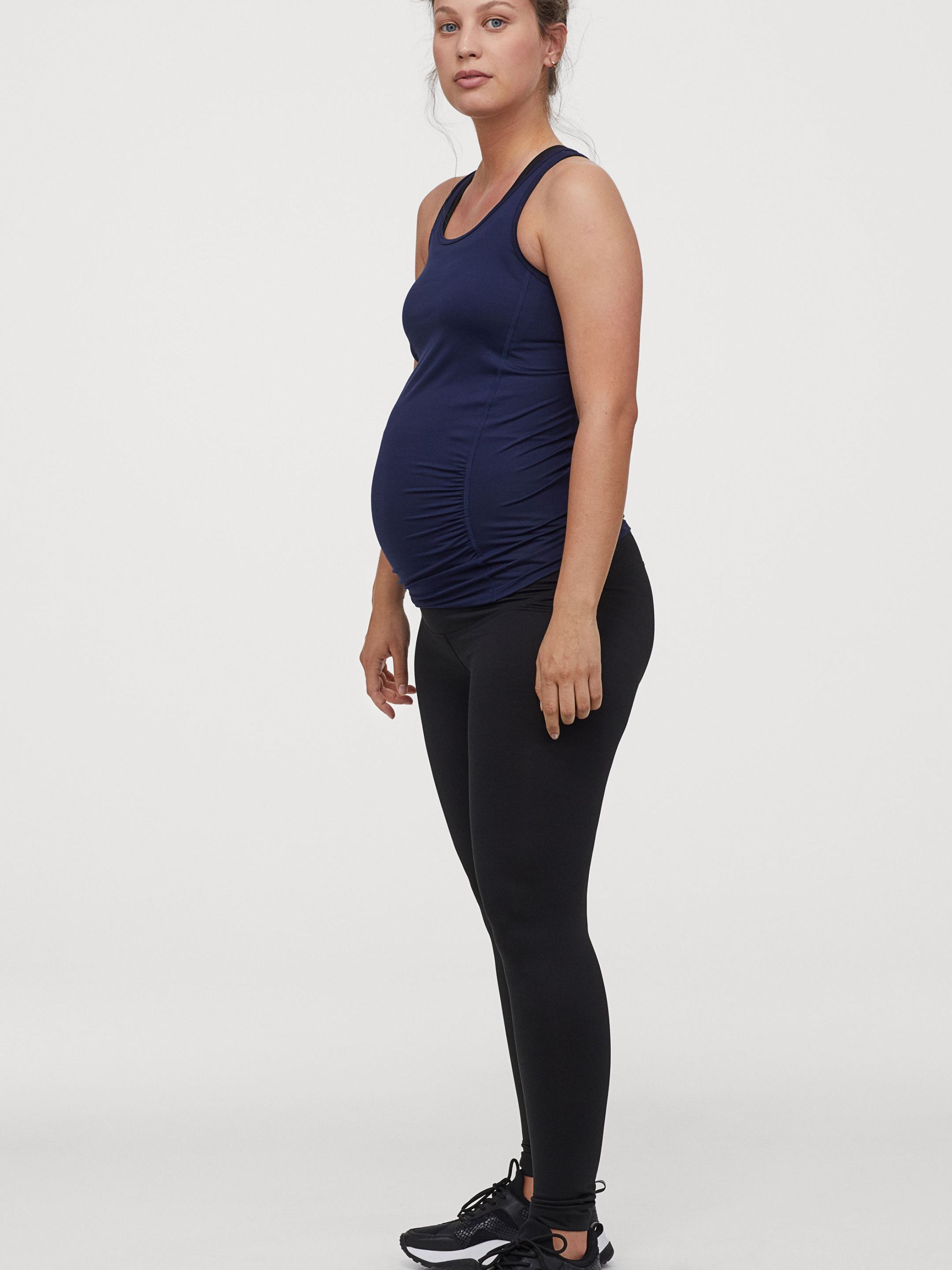 

Спортивные леггинсы для беременных H&M Sport 0774038-0  Черные, Спортивные леггинсы для беременных H&M Sport 0774038-0 XL Черные