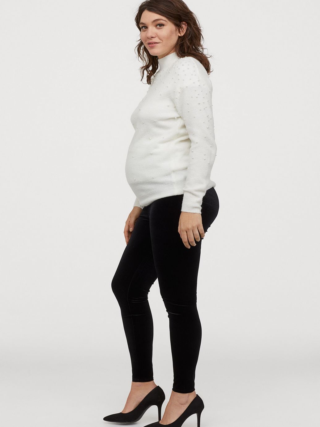 

Лосины для беременных H&M 0827594-0 M Черные