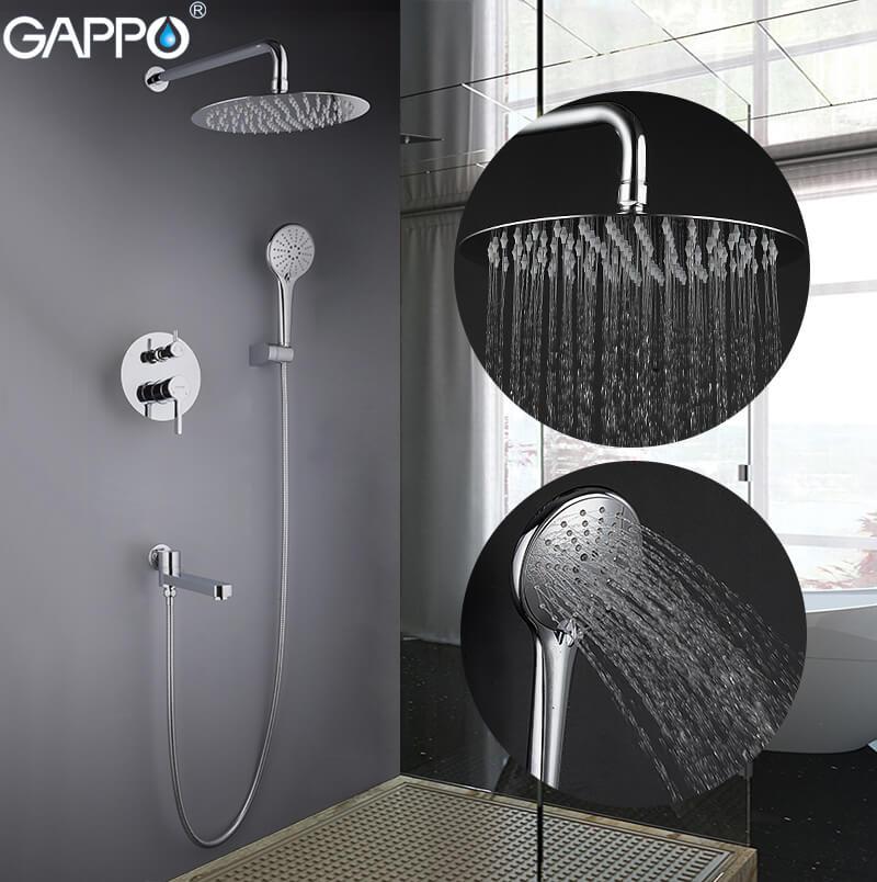 

Встраиваемая душевая система Gappo Chanel G7104