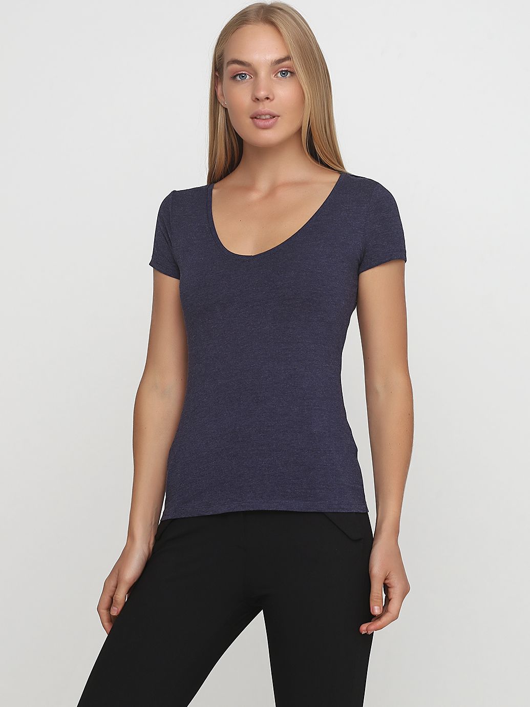 

Футболка H& 0215248  Синяя, Футболка H&M 0215248 M Синяя
