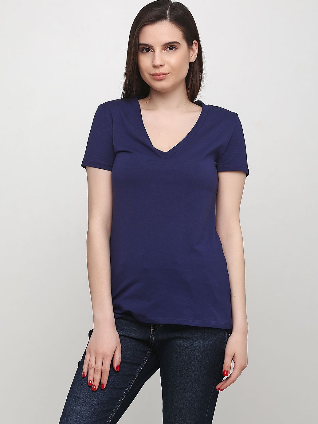 

Футболка H&M 00189745_3  Фиолетовая, Футболка H&M 00189745_3 S Фиолетовая