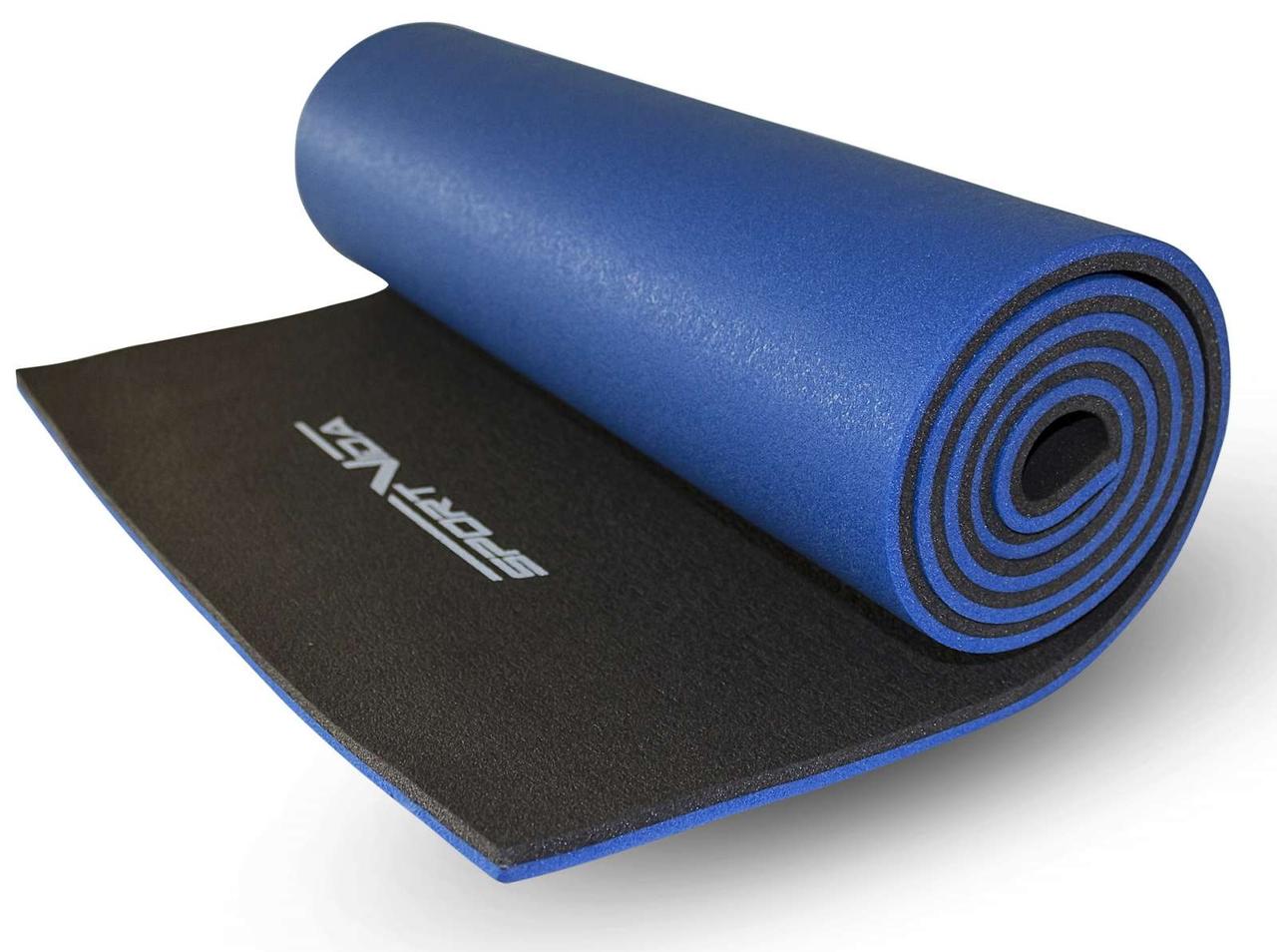 

Коврик туристический, каремат SportVida Xpe 1 см SV-EZ0008 Black-Blue (SKL41-227196)