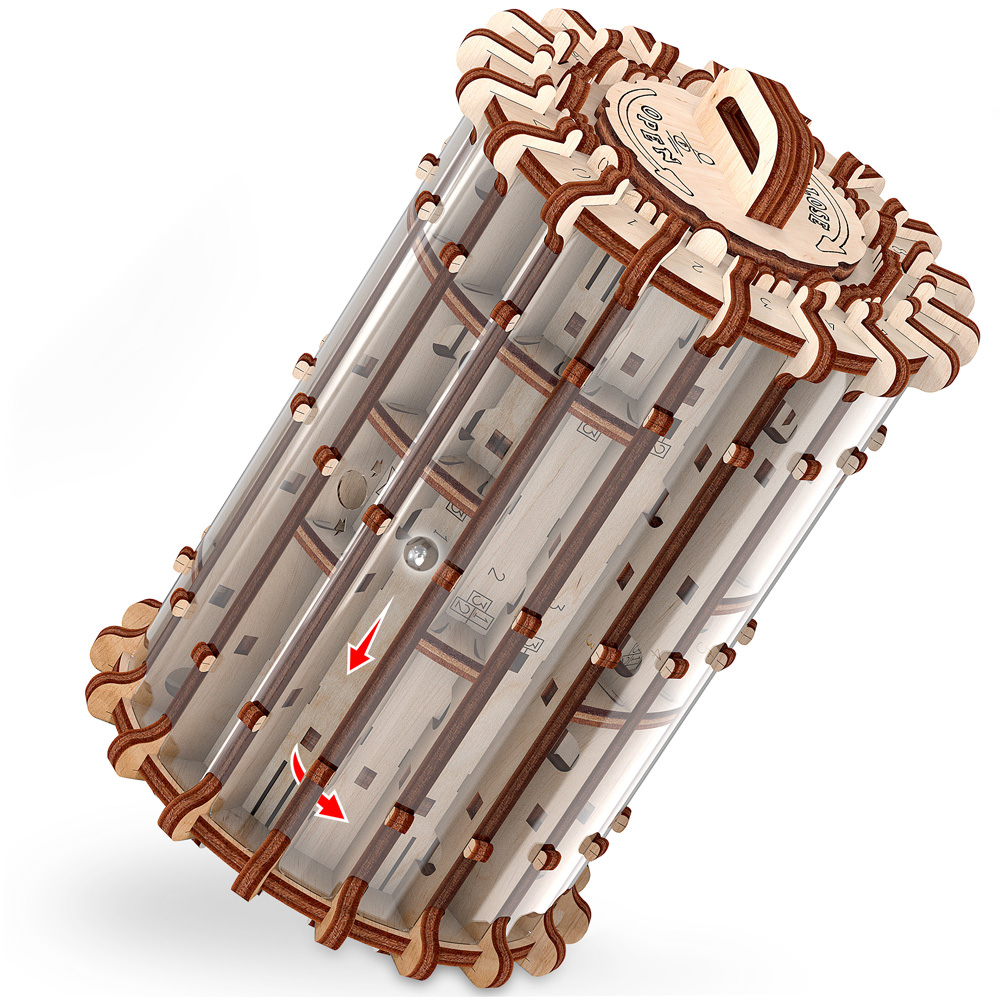 

Механический 3D пазл Лабиринт «Scroll hole» Mr.Playwood