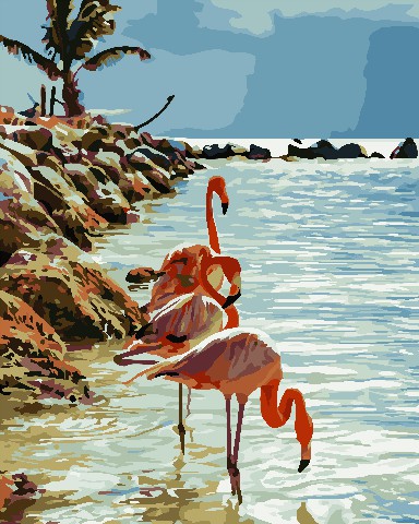 

Картина по номерам ArtStory Фламинго, 40 х 50 см (AS0740)