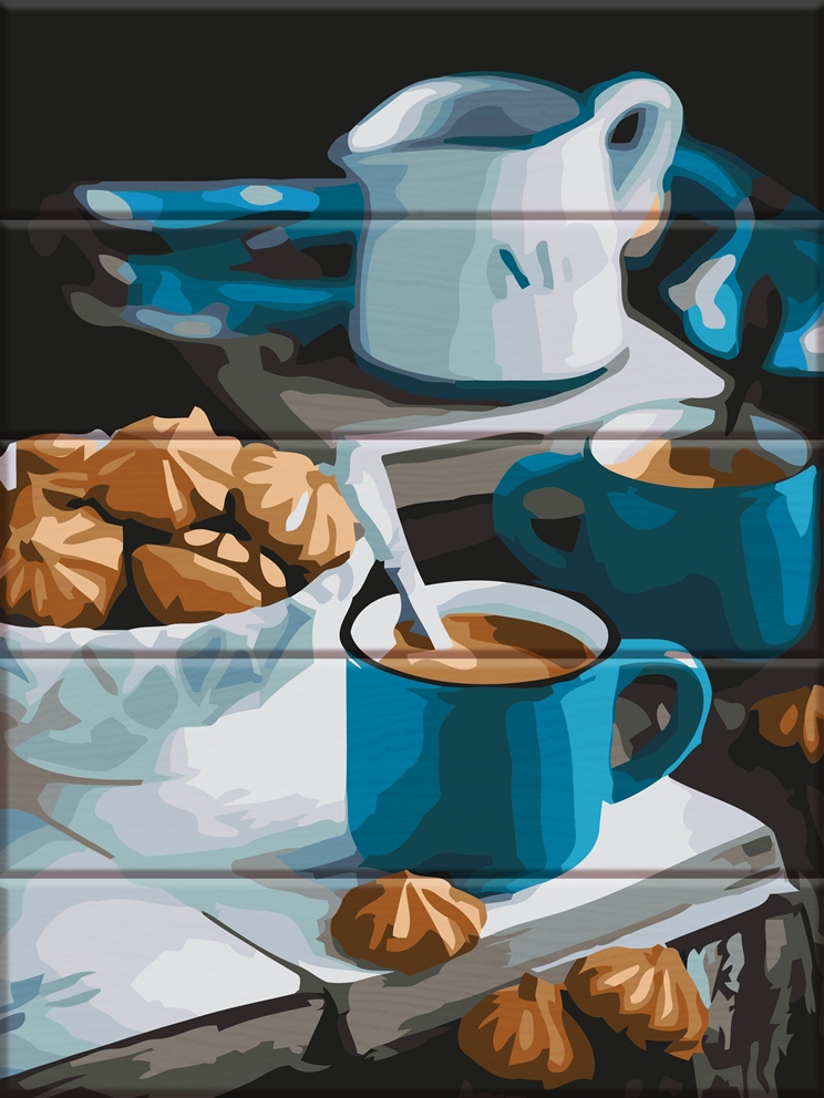 

Картина по номерам ArtStory Уютное утро, 30 х 40 см (ASW109)