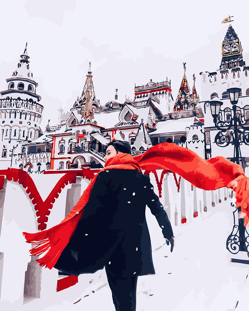 

Картина по номерам BrushMe Красное и белое, 40 х 50 см (BRM26244)