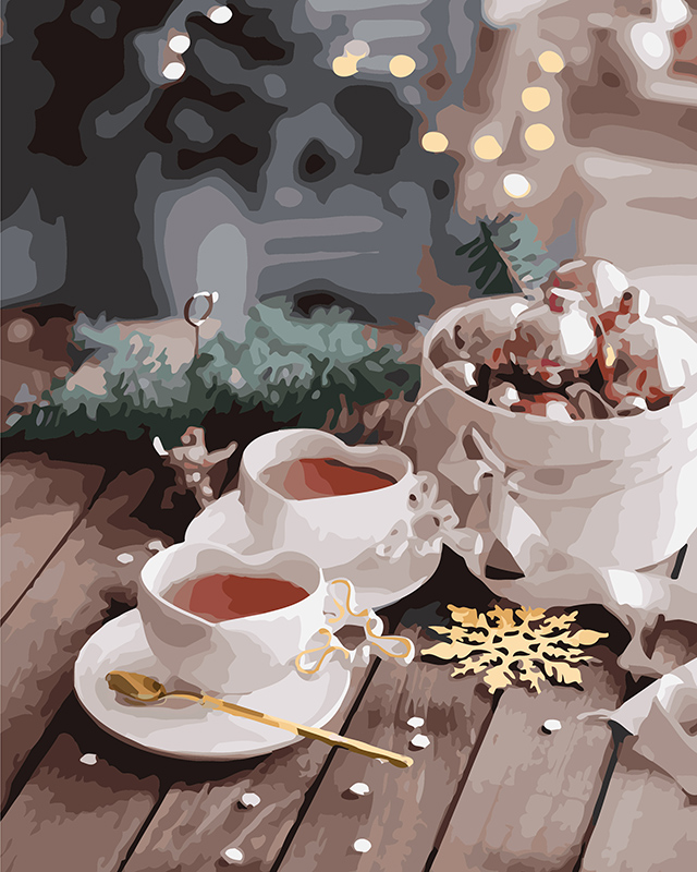 

Картина по номерам Идейка Привкус праздника, 40 х 50 см (KHO5570) (Без коробки)