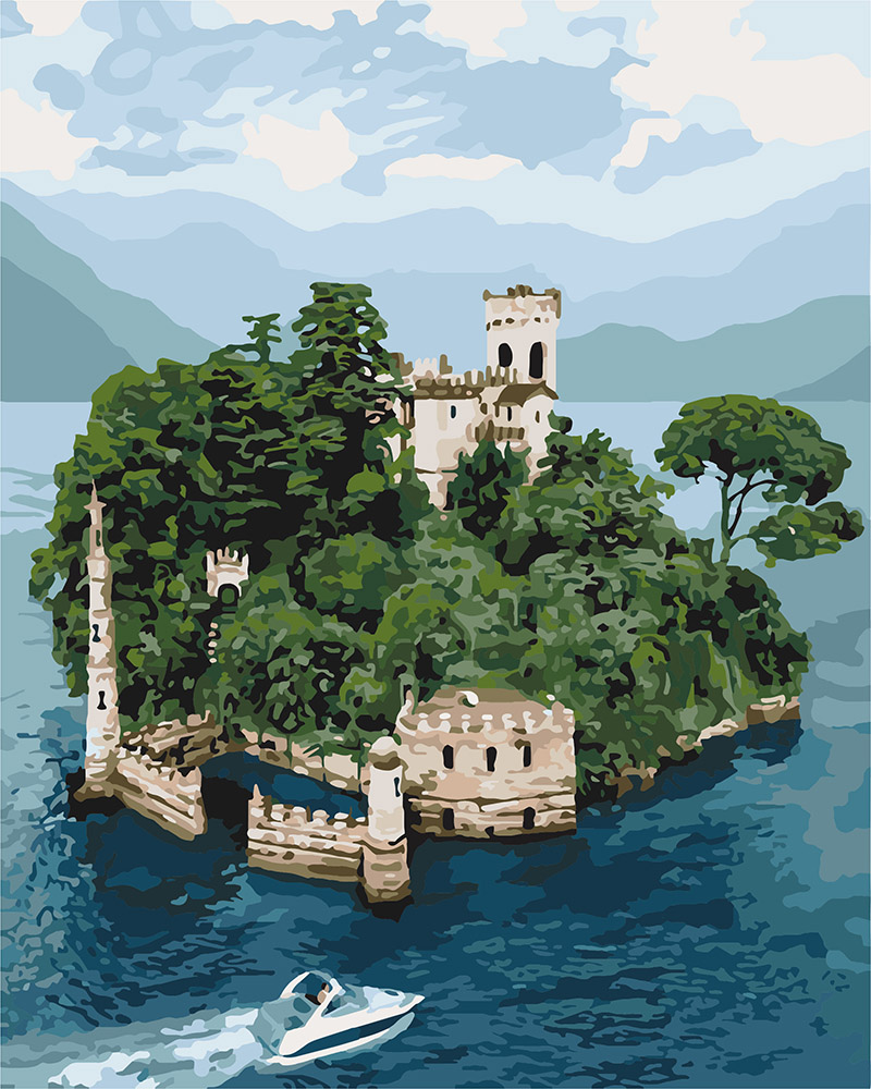 

Картина по номерам Идейка Таинственный остров, 40 х 50 см (KH3564)