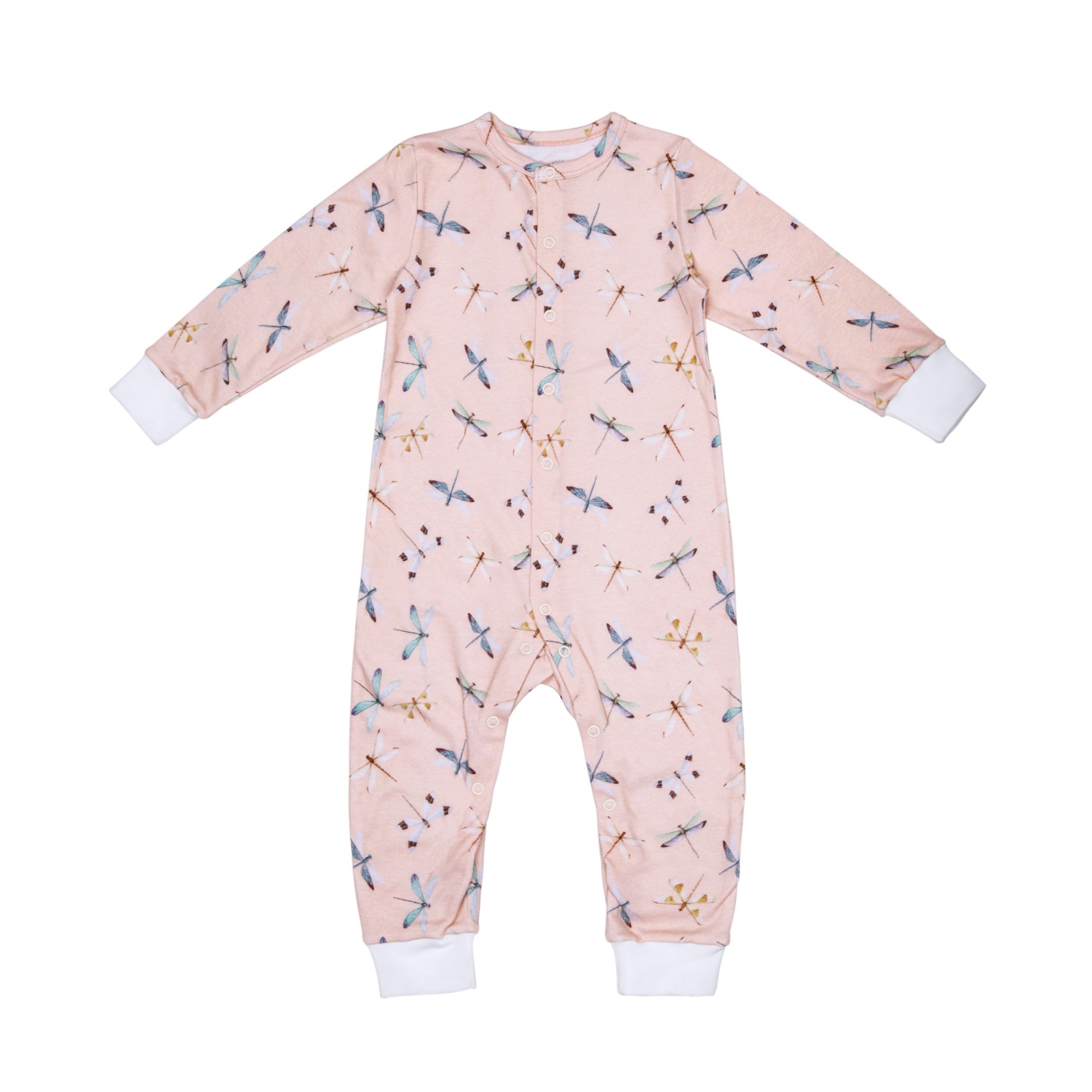 

Человечек Cotton Wonder Dragonflies Pink BS004 12-18 м Розовый