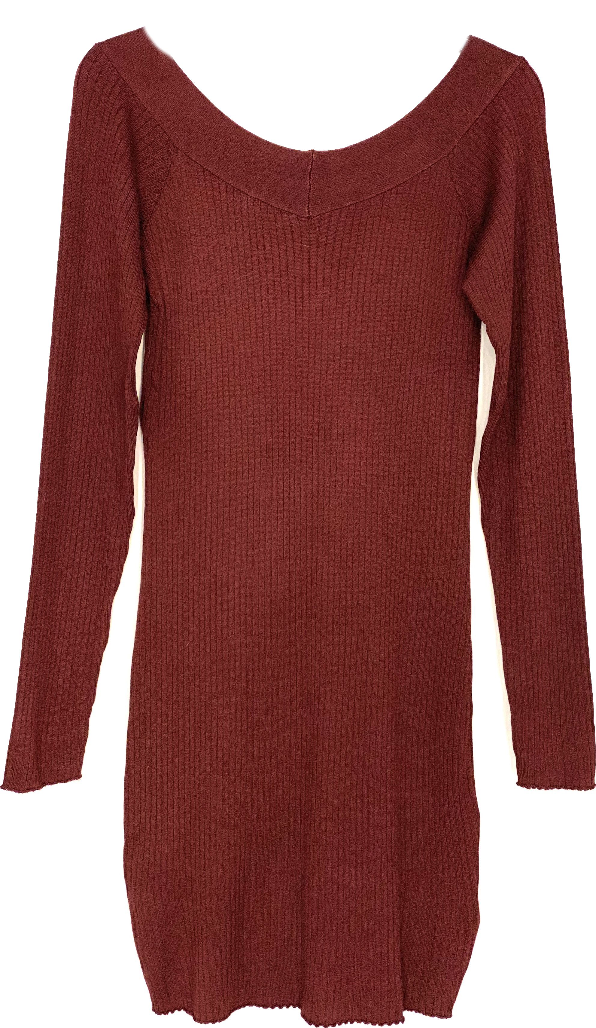 

Платье H&M 060321591  Бордовое, Платье H&M 060321591 XL Бордовое