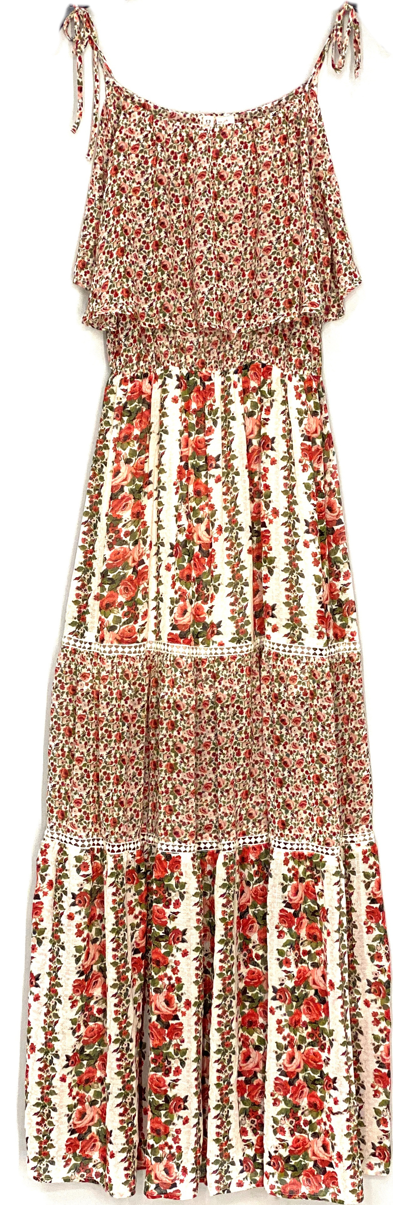 

Сарафан H&M 060612710 38 Бежевый с красным