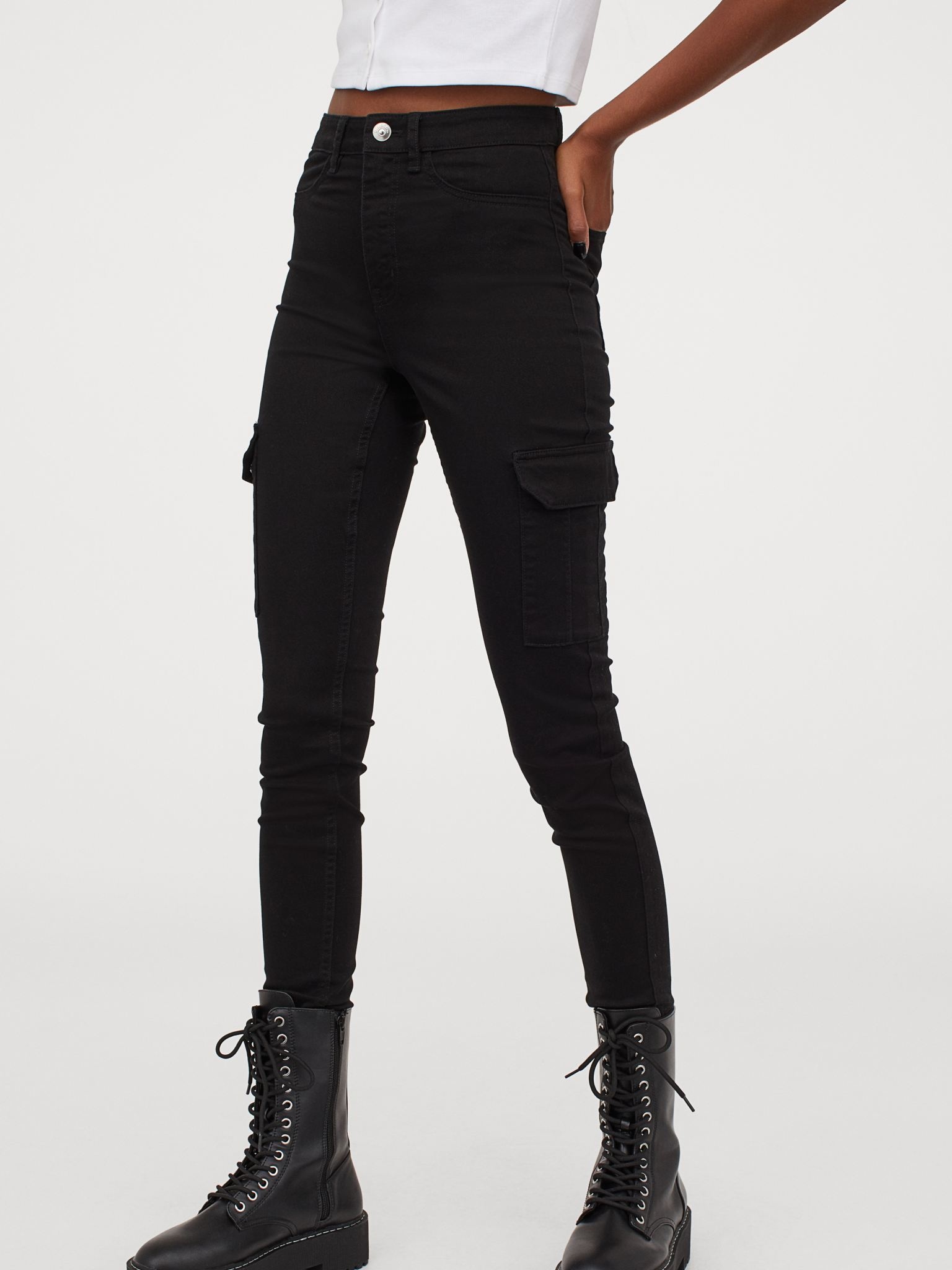 

Брюки H&M 060719530 38 Черные