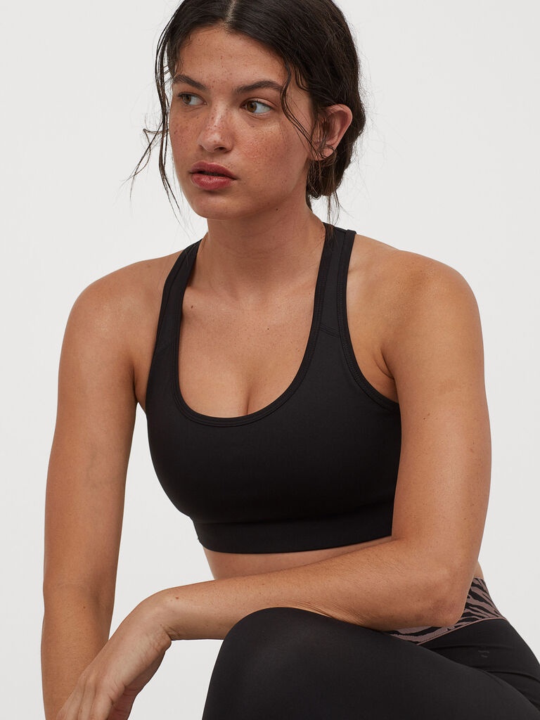 

Спортивный топ H&M 060754238 XS Черный