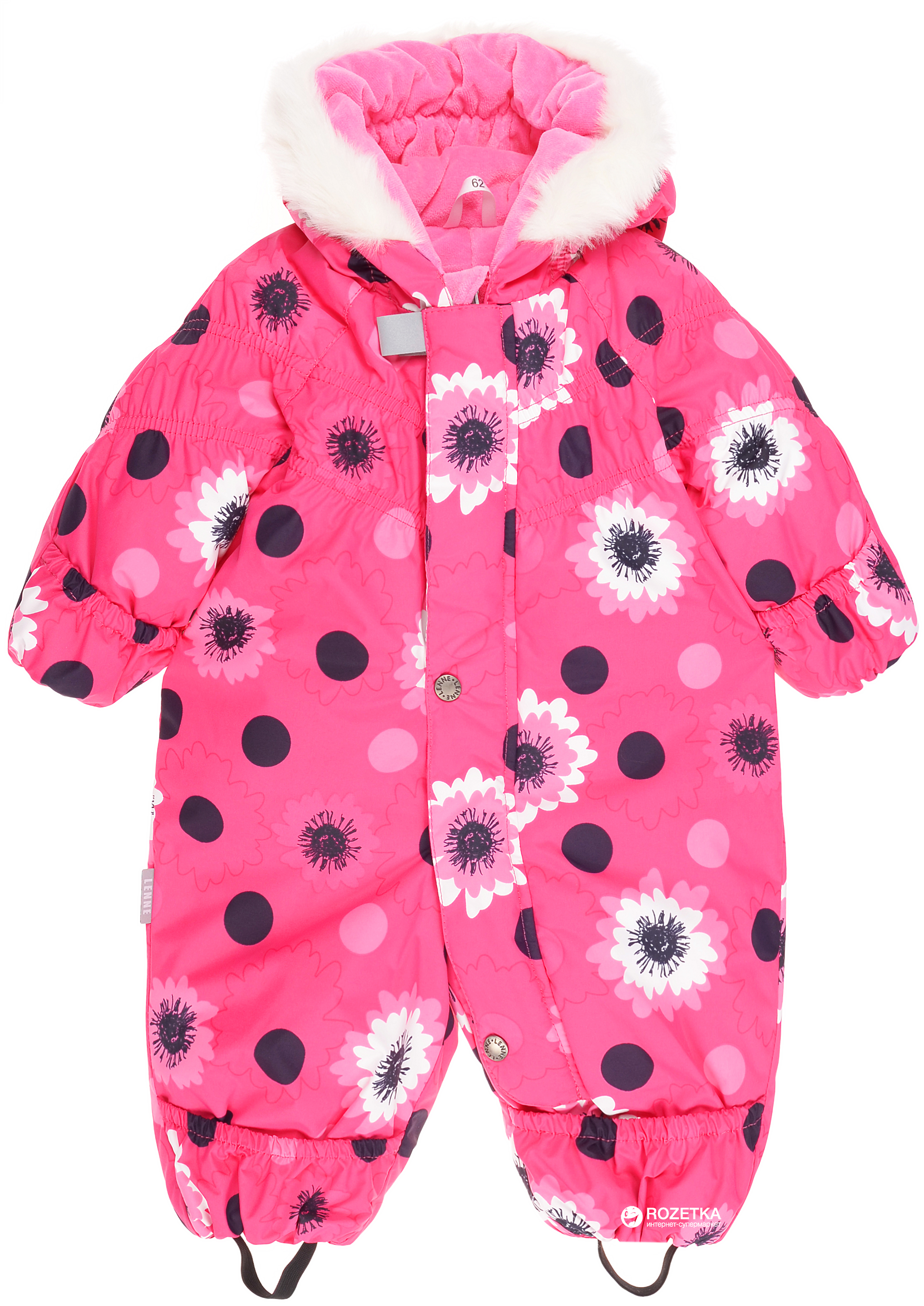 

Зимний комбинезон Lenne Rosie 18307/2600 62 см Малиновый (4741578223199)