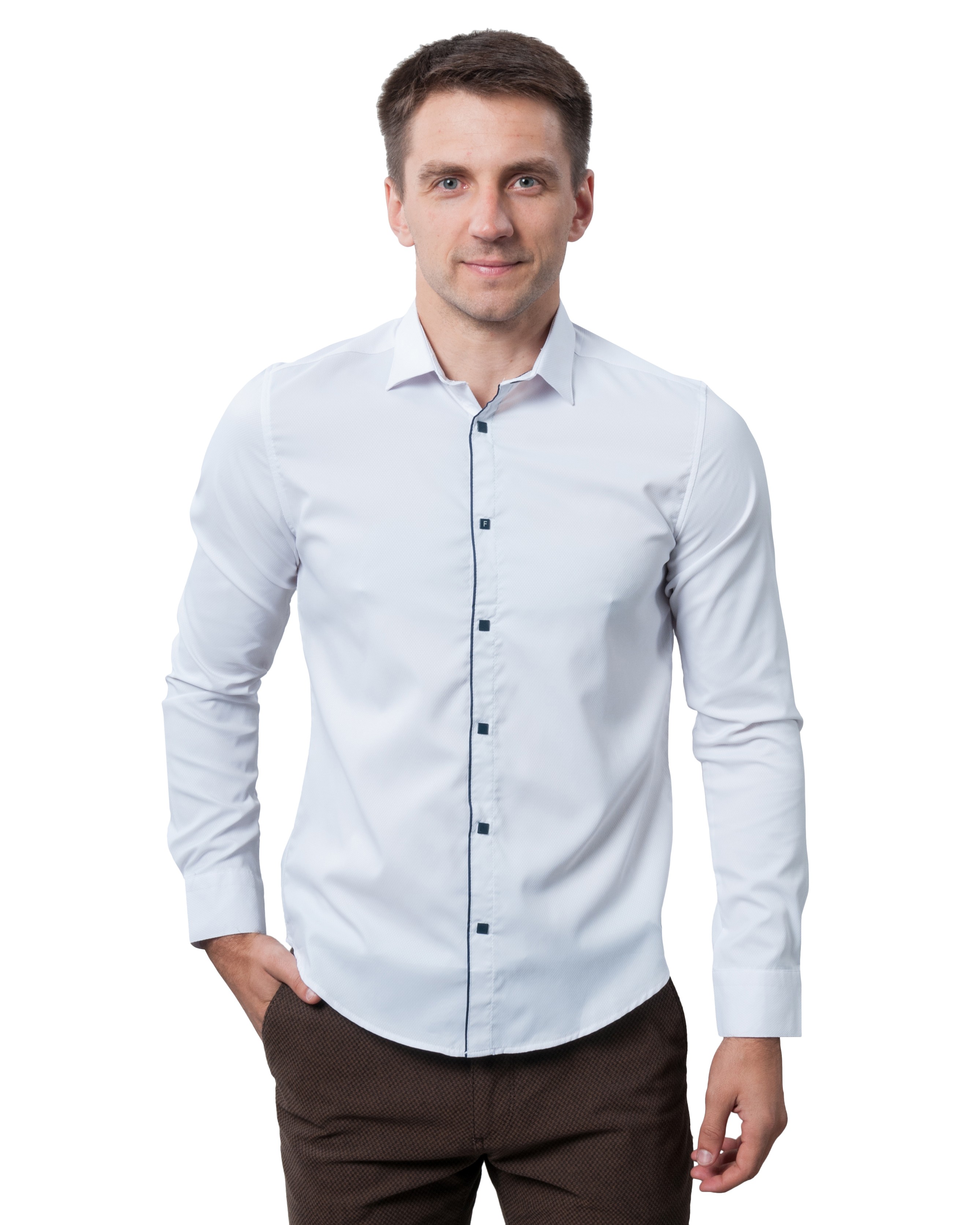 

Рубашка FOLK 2XL белый FGUG0011-01