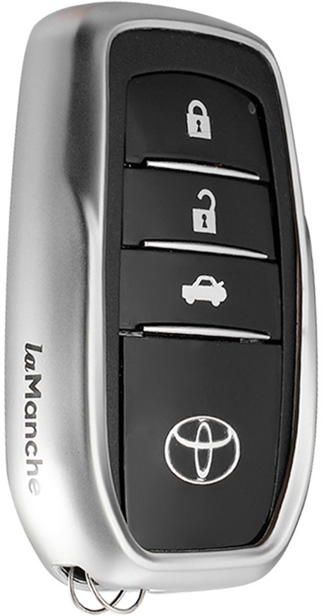 Акция на Чехол для автоключа LaManche Toyota Silver (TYT-A01K_slv) от Rozetka UA