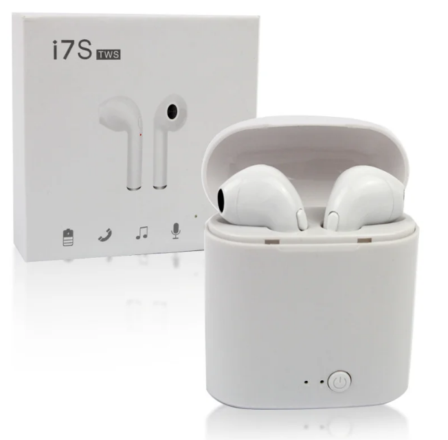

Беспроводные Bluetooth наушники кейс-зарядка HBQ I7S TWS Stereo White