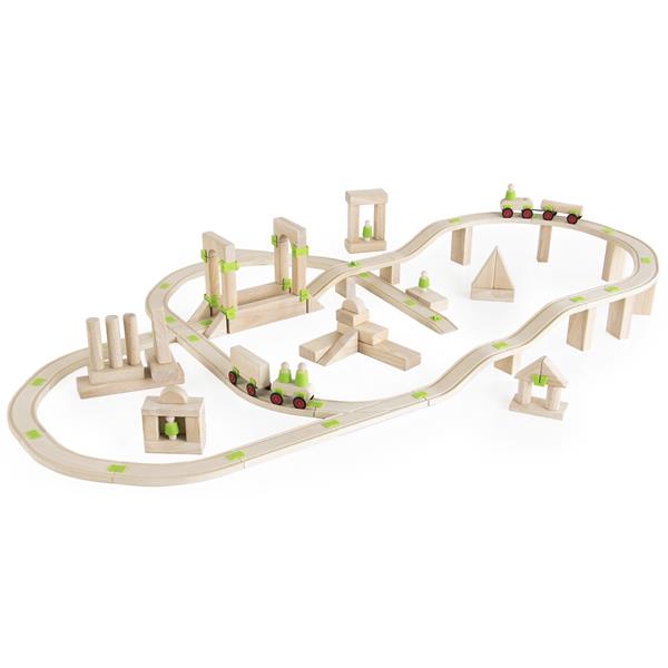 

Игровой набор Guidecraft Block Science Дорога, 92 детали (G2110R)
