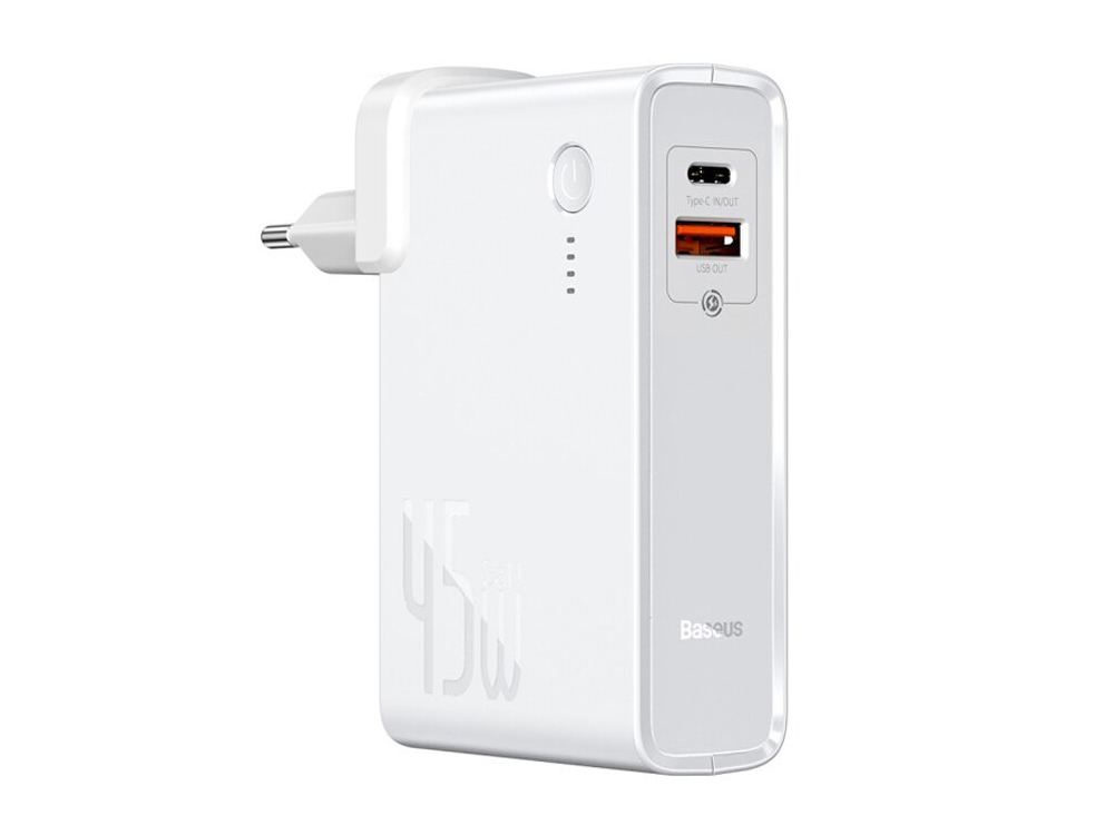 

Зарядное устройство Baseus GaN 10000 мАг Type C USB Белый (1008-416-01)
