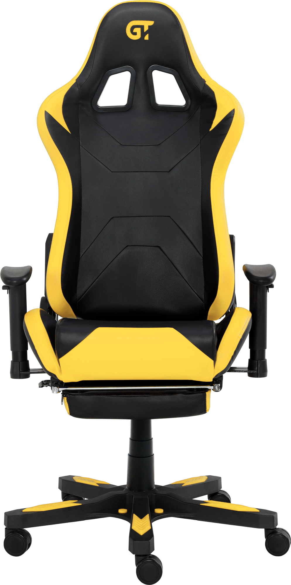 

Геймерское кресло GT RACER X-2535-F Black/Yellow