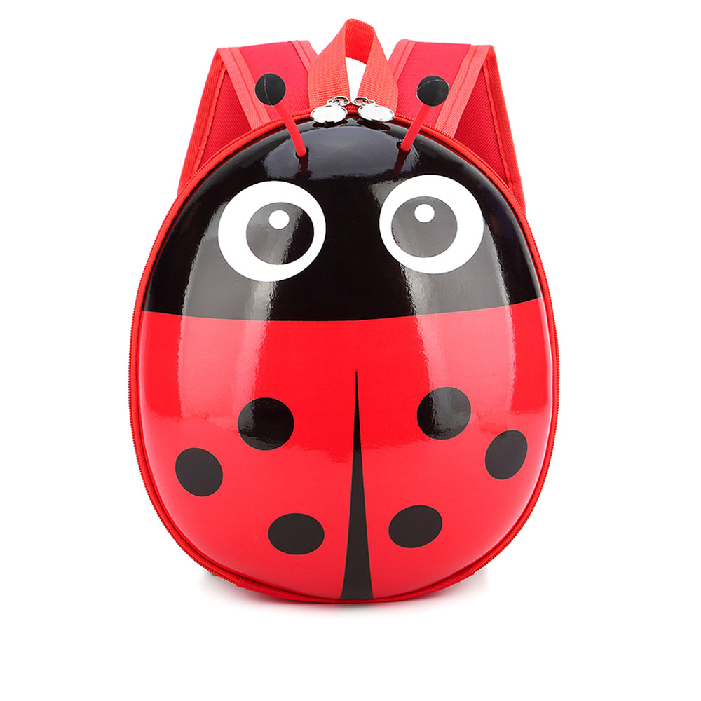 

Детский рюкзак Vela Божья коровка экологичный крепкий водонепроницаемый от 1 до 8 лет Красный