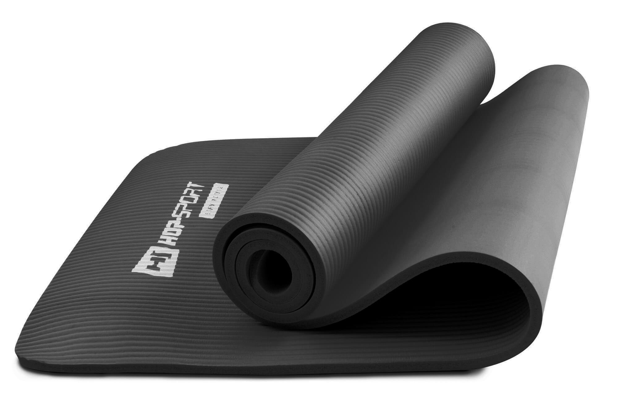 

Мат для фитнеса и йоги Hop-Sport 1 см черный (HS-N010GM)