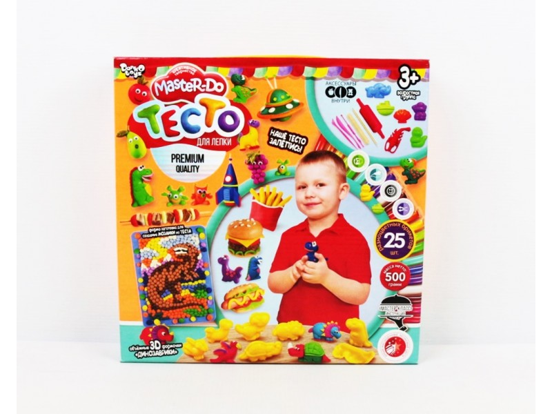 

Тесто для лепки "Master Do" 25 цветов в коробке Danko Toys TMD-05-01