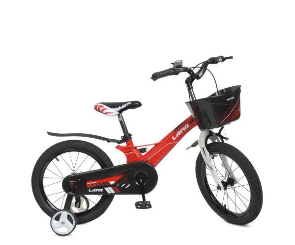 

Двухколесный велосипед Profi Hunter, магниевая рама 18", Красный