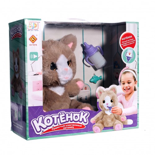 

Интерактивный котенок Huada Toys Умный питомец (JDR9903)