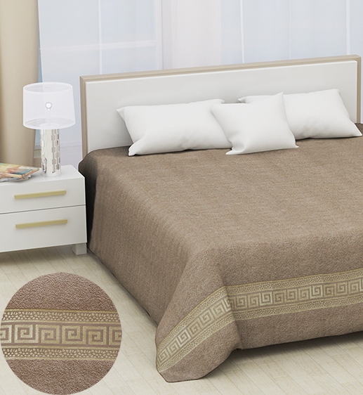 

Простынь "hanibaba" хлопок махра grek beige Бежевый 160х220