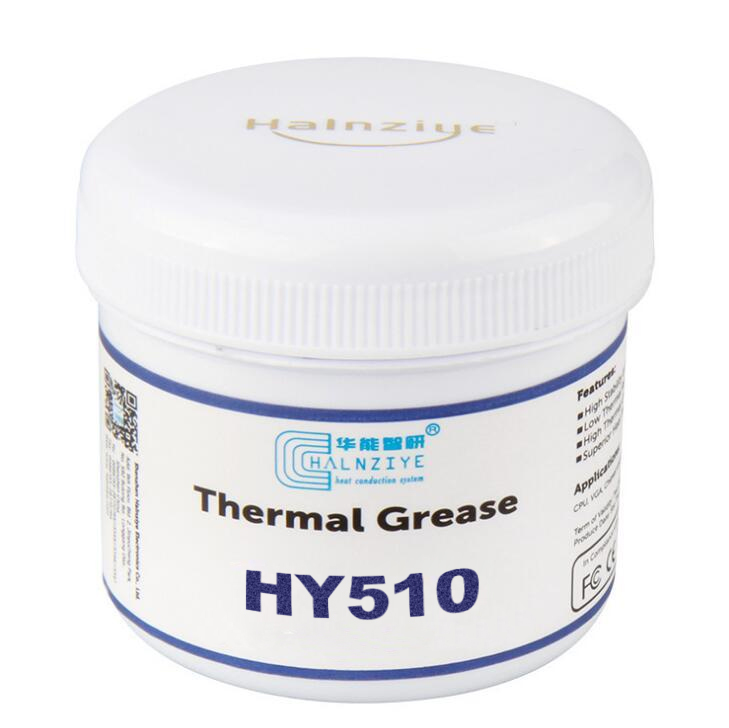

Паста термопровідна HY-510 150g, банка, Grey,> 1,93W / m-K,